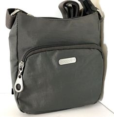 459 Best Baggallini Bags Images In 2019 Backpack New Baggallini Small Crossbody Shoulder Bag Gray Nylon Top Zip Front Pouch