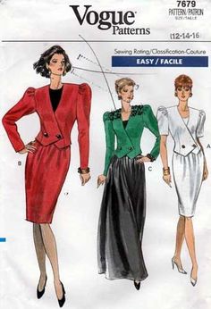 7589 Vintage Simplicity SEWING Pattern Misses Jacket Dress Easy FF OOP NEW SEW