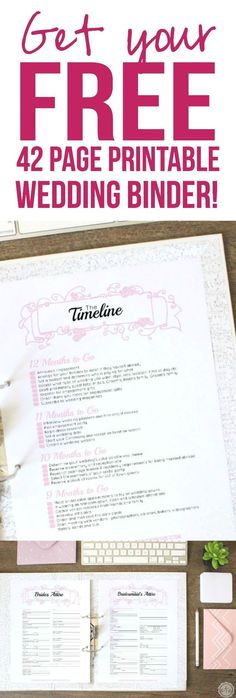 wedding binder template