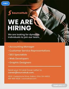 flyer design for hiring graphic design recruiting flyer template free