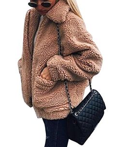 Yayu Womens Winter Warm Faux Suede Jacket Fleece Lining Coat Outwear Yayu Womens Winter Warm Faux Suede Jacket Fleece Lining Coat Outwear