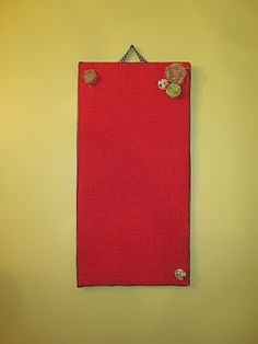 63 Best Create Diy Images On Pinterest In 2018 Bedrooms Essential Modge Podge Red Burlap Onto 3 Ikea Magnet Boards And Hang Over Bookshelf Cork
