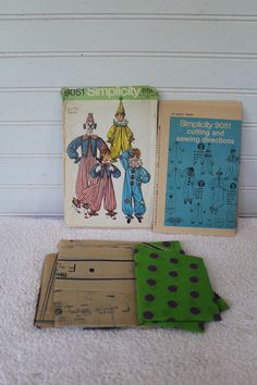 McCall/'s Crafts P441 Factory Folded Uncut Vintage 1993 Halloween Christmas Bungee Bells Holiday Dolls pattern