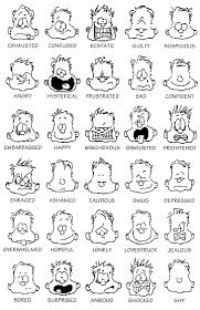 printable emotions chart for adults of cambridge developed the emotions chart for adults
