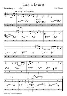 resultado de imagen para naima sheet standards de jazz pinterest naima sheet music