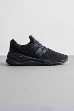 new balance running negras