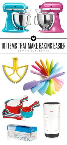 Cute Baking Supplies Stuff To Pinterest 10 Items To Make Baking Easier