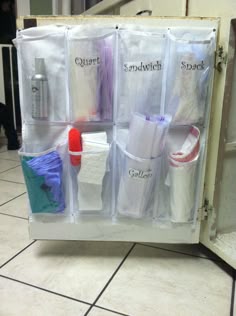 Organize With What You Have Tissue Box Holder Holders And Ziplock Storage Idea By Chantelle