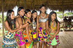 Wounaan Indigenous Body Paint Wounaan Indigenous Body Paint