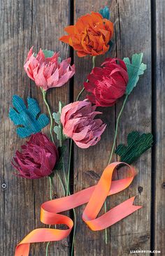 lilie kerzenhalter basteln anleitung, 537 besten diy | paper flowers bilder auf pinterest in 2018 | fabric, Design ideen