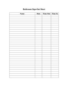 23 best clock out sheet images free printables schedule templates time clock spreadsheet template