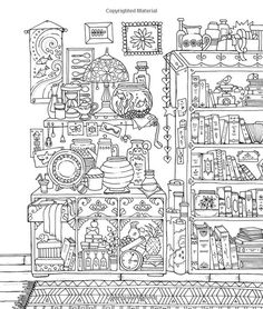 A Fantasy Coloring Book By Eriy