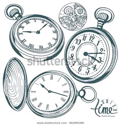 420 Ideas De Relojes En 2021 Tatuajes De Relojes Disenos De Unas Reloj Tattoo
