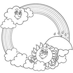 rainbow coloring sheet - can we do these please miss @steph ... - Coloring Pages Printables Rainbows rainbow coloring sheet - can we do these please miss @steph ... - Coloring Pages Printables Rainbows