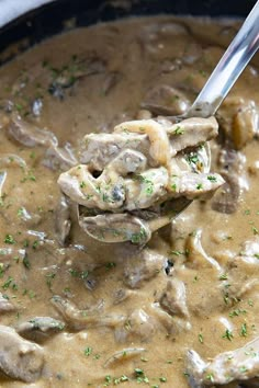 how to make beef stroganoff Meat Recipes, Beef Recipes, Low Carb Recipes, Homemade Beef Stroganoff, Creamy Beef Stroganoff Recipe, Recipe For Beef Stroganoff