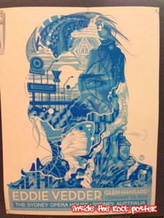 Eddie Vedder Tristan Eaton Sydney Poster Night 3 World Premiere Exclusive Eddie Vedder Tristan Eaton Sydney Poster Night 3 World Premiere Exclusive