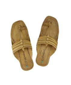 KOLHAPURI CHAPPAL Original Gorgeous Brown kapshi Men Slipper Sandal