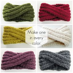 Infini bandeau tricot patron tricot par KnitsForLife sur Etsy