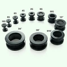 Ear Piercing Types And Styles Gauges Piercings Chart Gauges