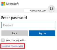 hotmail com sign