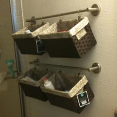 25 Creative Ideas For Master Bedroom Storage Hanging I Need To Do This Even Our Large Bathroom Is Sooo Small