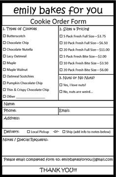 costco cake order form