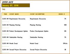 2016 yearly calendar event calendar maker excel template event calendar creator excel