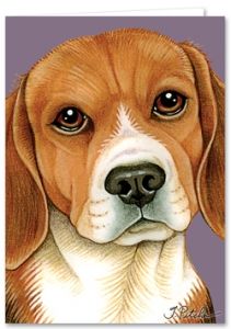 Beagle Greeting Card Beagle Gifts Beagle Cute Beagles