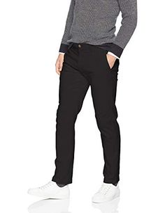 Cromoncent Mens High Waisted Wrinkle Free Straight Leg Casual Trousers Pant Cromoncent Mens High Waisted Wrinkle Free Straight Leg Casual Trousers Pant