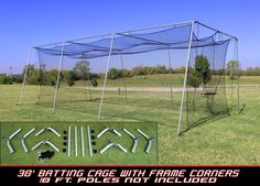 Cimarron Sports Training Aids 6x8 Rubber Backstop