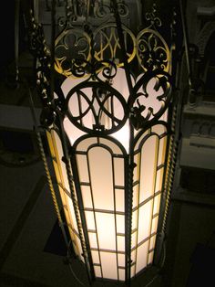 we restored this historic metal light fixture at ganz hall