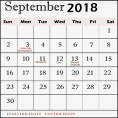 29 best free printable september 2018 calendar images free blank september calendar
