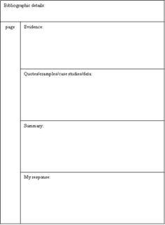 cornell note taking system template