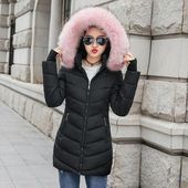 Pandapang Toddler Girls Puffer Hooded Winter Hooded Big Hem Belt Outwear Down Coat Jacket