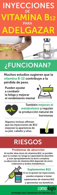 Beneficios de la vitamina b12 para adelgazar Beneficios de la vitamina b12 para adelgazar