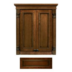 Allen Roth Ballantyne 29 In H X 25 W 7 1 2 D Mocha With Architectural Bath Savannah H X W D Java Wall Cabinet