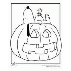its the great pumpkin charlie brown coloring pages cartoon jr snoopy halloweenhalloween