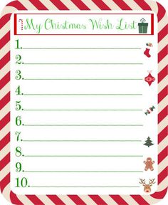 Printable Santa Wish List Unique The Best Printable Christmas Wish List For Kids Free Printable . Printable Santa Wish List Prepossessing The Best Printable Christmas Wish List For Kids Free Printable .