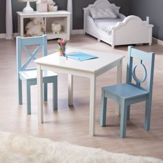 Have to have it. Lipper Hugs and Kisses Table and 2 Chair Set - Gray ... Have to have it. Lipper Hugs and Kisses Table and 2 Chair Set - Gray ...