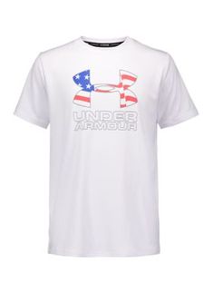 Under Armour Boy/'s Freedom Logo Short Sleeve Tee NWT 2018 Memorial Day July 4th
