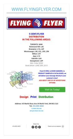 flyer distribution in all gta areas flyer distribution campaign flyer distribution gta
