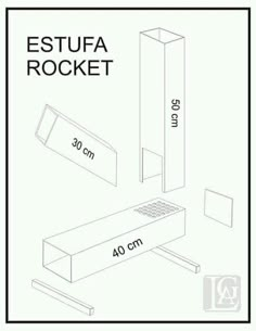 Картинки по запросу estufa rocket planos Diy Rocket Stove, Rocket Stoves, Rocket Stove Design, Diy Rocket, Metal Fabrication, Rocket Heater, Camping Stove