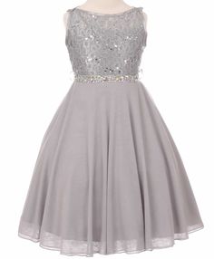 GIRLS VINTAGE BLACK EMBROIDERED SPARKLY SEQUIN SILVER PATTERN DANCE PARTY DRESS
