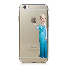 Disney Tinkerbell claro caso de gel de silicona para iPhone 6//6s Navidad Cumpleaños.