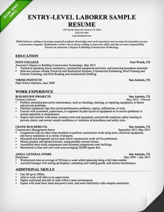 sample resume for food service worker