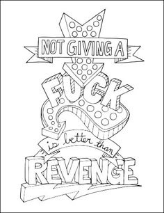 You May Download These Free Printable Swear Word Coloring Pages Color Them And Share