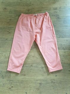 Next Ladies Super Soft Long Length Pink Jeans BNWTS Size 22