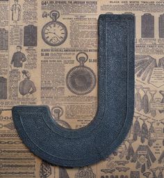 Something is. Vintage letter j Vintage letter j