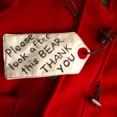 Paddington The Bear Free Pattern