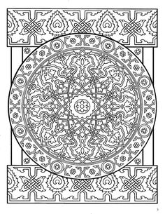 Dover Decorative Tile Coloring Book